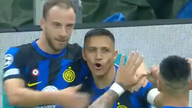 [VIDEO] Alexis Sánchez anotó el 1-0 de Inter de Milán ante Salzburgo en Champions