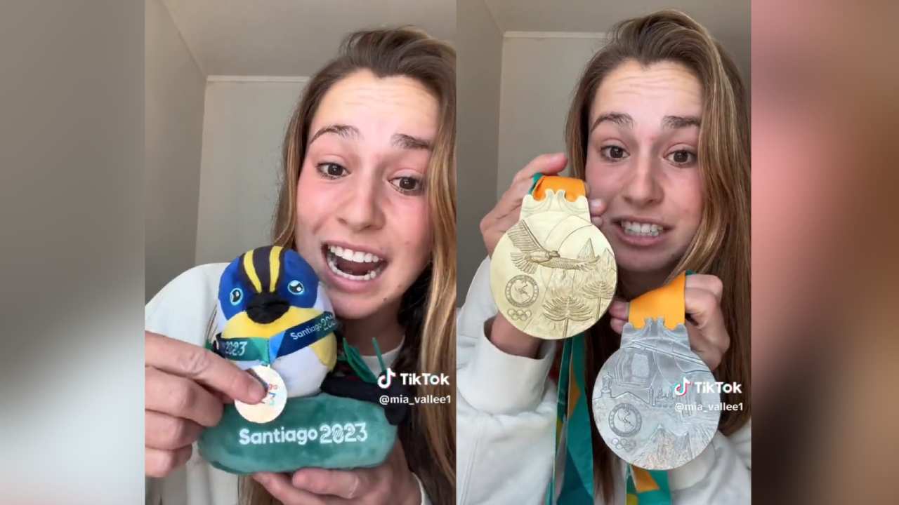 Medallista canadiense elogió el diseño de las preseas de Santiago 2023