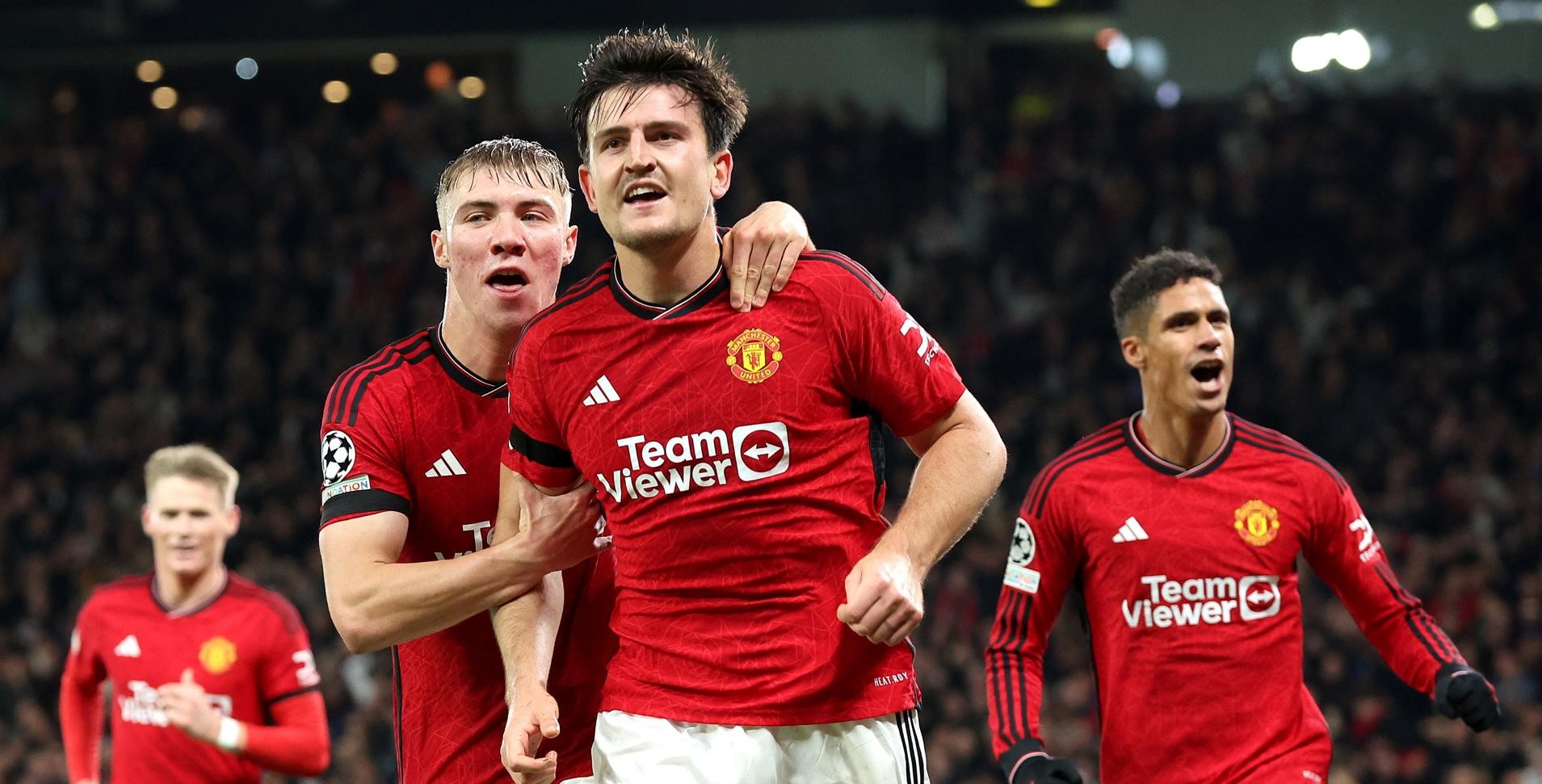 Manchester United logró su primer triunfo en Champions con gol de Maguire a Copenhague