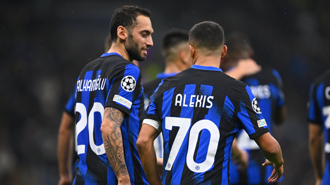 “Más activo que Lautaro”: Medios italianos valoraron a Alexis en el duelo de Champions