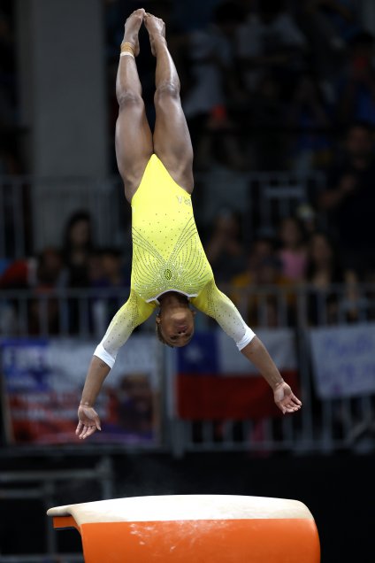 La brillante presentación de Rebeca Andrade para ganar oro en gimnasia artística