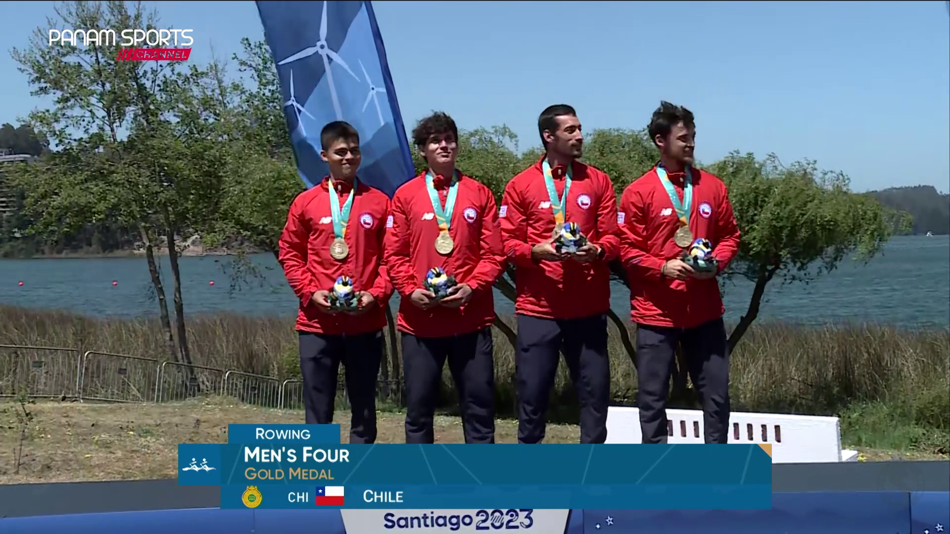 Las medallas del remo y esquí náutico del Team Chile deslumbraron este martes en Santiago 2023