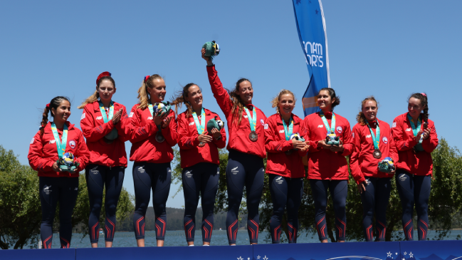 Al Aire Libre en Cooperativa: Chile cerró una laureada actuación en el remo de Santiago 2023