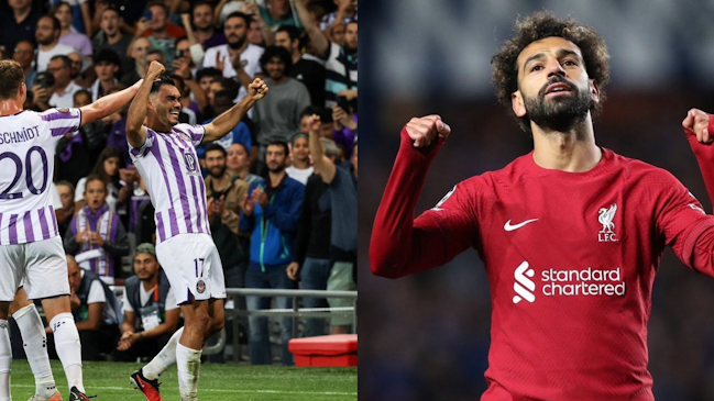 Toulouse de Gabriel Suazo desafía a Liverpool y Betis de Bravo y Pellegrini choca con Aris Limassol