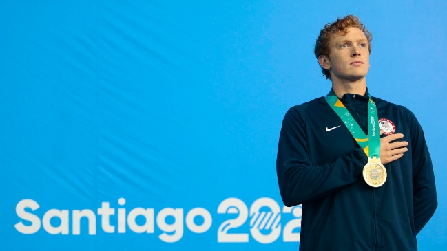 El estadounidense Jacob Foster acumuló cuatro oros en Santiago 2023