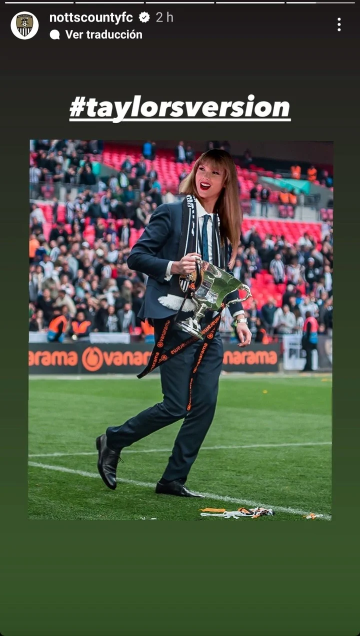 ¿Lo comprará? Taylor Swift es vinculada a la venta del club más antiguo del mundo