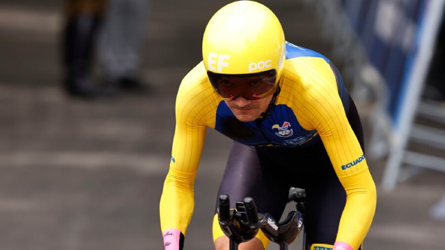 Ecuatoriano Richard Carapaz, medallista olímpico: Ha sido fascinante estar en Chile