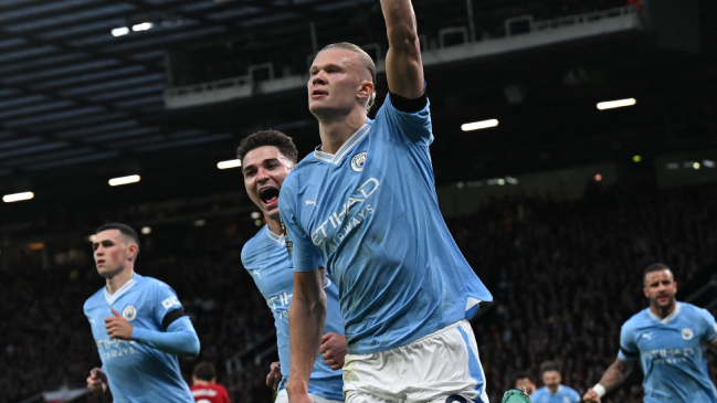 El City dominó y conquistó el derbi de Manchester con Haaland a la cabeza