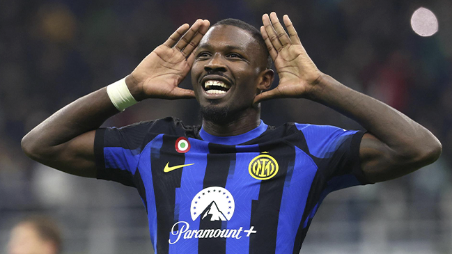 Alexis Sánchez vio desde la banca la acotada victoria de Inter de Milán sobre Roma