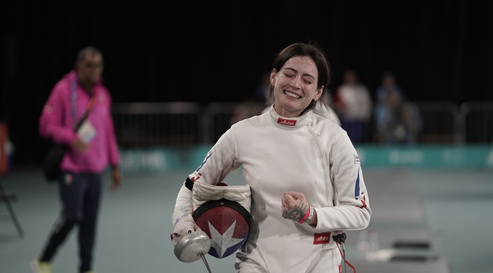 Analía Fernández se quedó con medalla de bronce en la esgrima de Santiago 2023