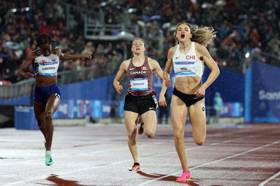 La espectacular presentación de Martina Weil para ganar el oro en el Estadio Nacional