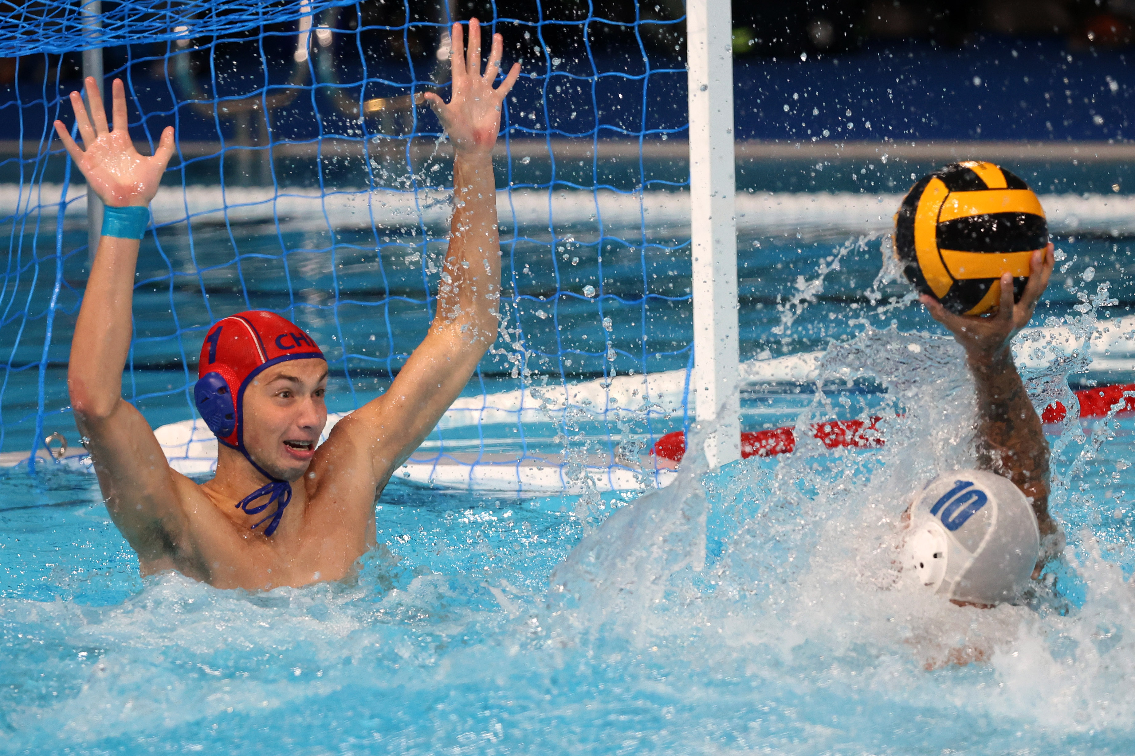 Santiago 2023: Chile perdió ante Cuba en el cierre de la fase grupal del polo acuático