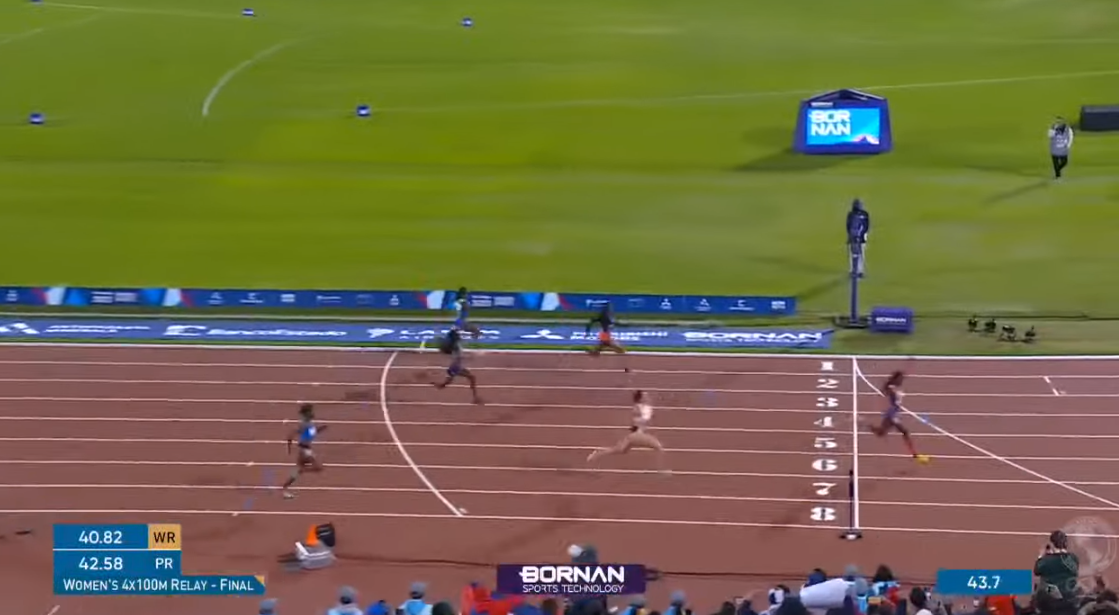 La medalla de plata del Team Chile en el 4×100 en el vibrante relato de Al Aire Libre