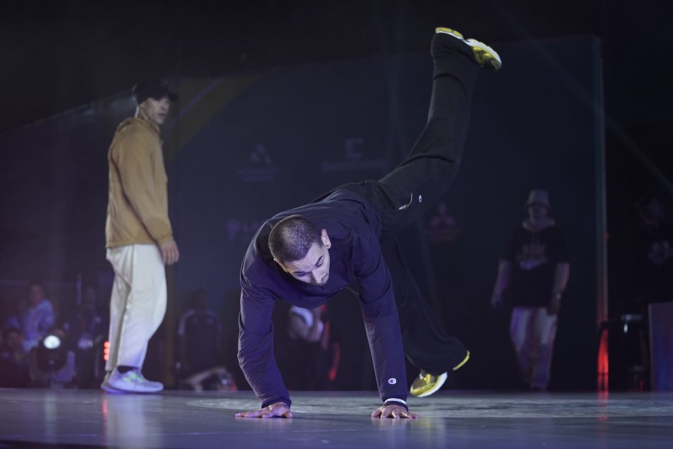 La presentación de Matita en el breaking para pasar a cuartos de final de Santiago 2023