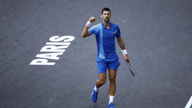 Novak Djokovic derribó a Grigor Dimitrov y conquistó el título en el Masters de París