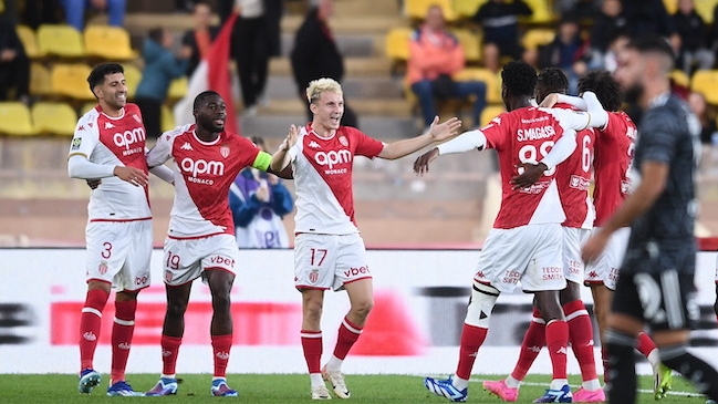 Maripán fue titular en victoria que mantuvo a AS Mónaco en la lucha por la cima en la Ligue 1