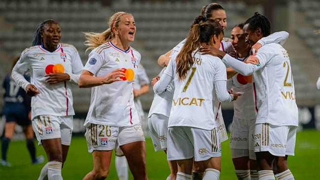 Christiane Endler tuvo un feliz regreso a Francia con gran goleada de Olympique de Lyon