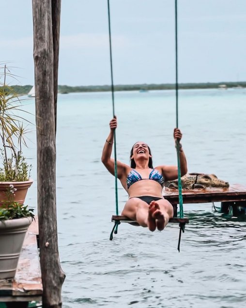 Antonia y Melita Abraham continúan con sus paradisíacas vacaciones en México