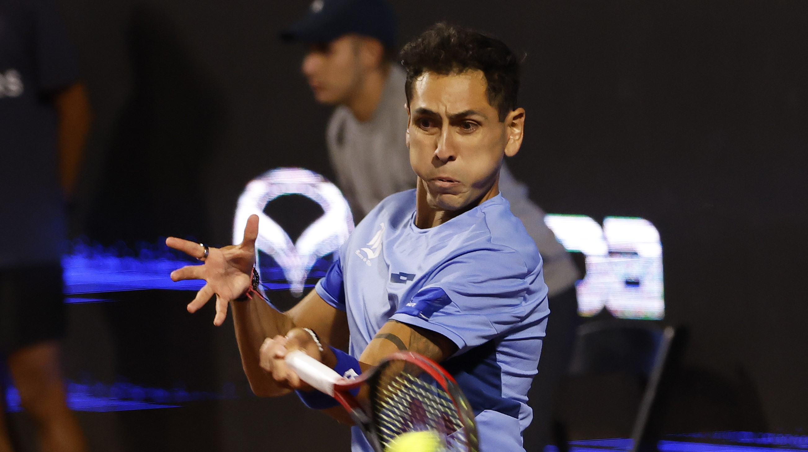 Alejandro Tabilo tuvo sólido debut en el Challenger de Lima II