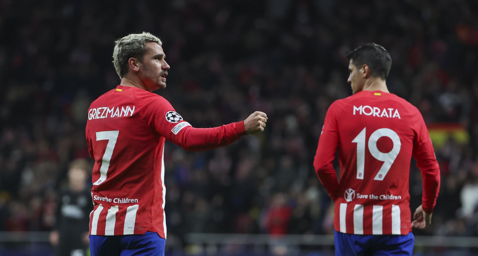 Griezmann y Morata comandaron paliza de Atlético de Madrid sobre Celtic en la Champions
