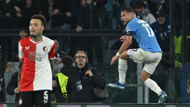 Ciro Immobile anotó su gol 200 con Lazio y le dio una importante victoria en Champions