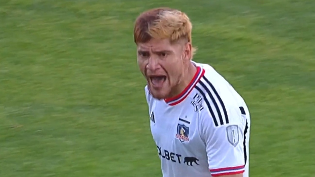 El descontrol de Leonardo Gil tras ser reemplazado en Colo Colo
