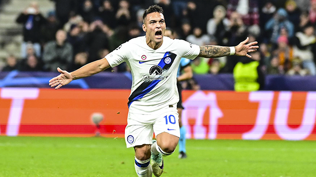 Lautaro Martínez entregó a Inter la clasificación a octavos de Liga de Campeones