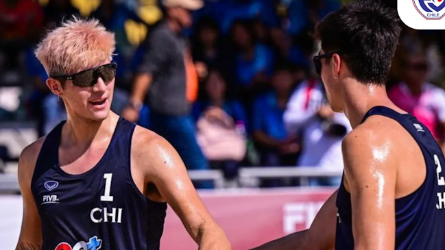 Chile se quedó con el quinto lugar en el Mundial sub 21 de voleibol playa