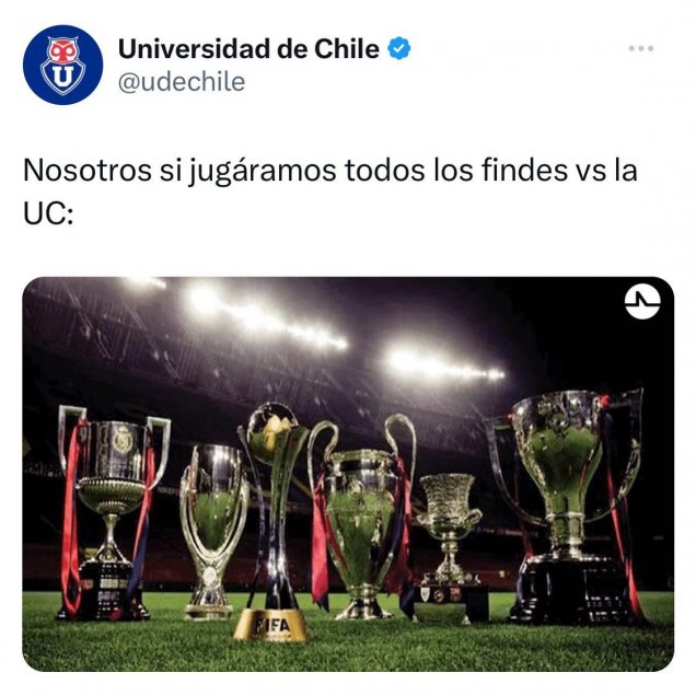 Hinchas de la U siguieron festejando con los memes que dejó el clásico universitario