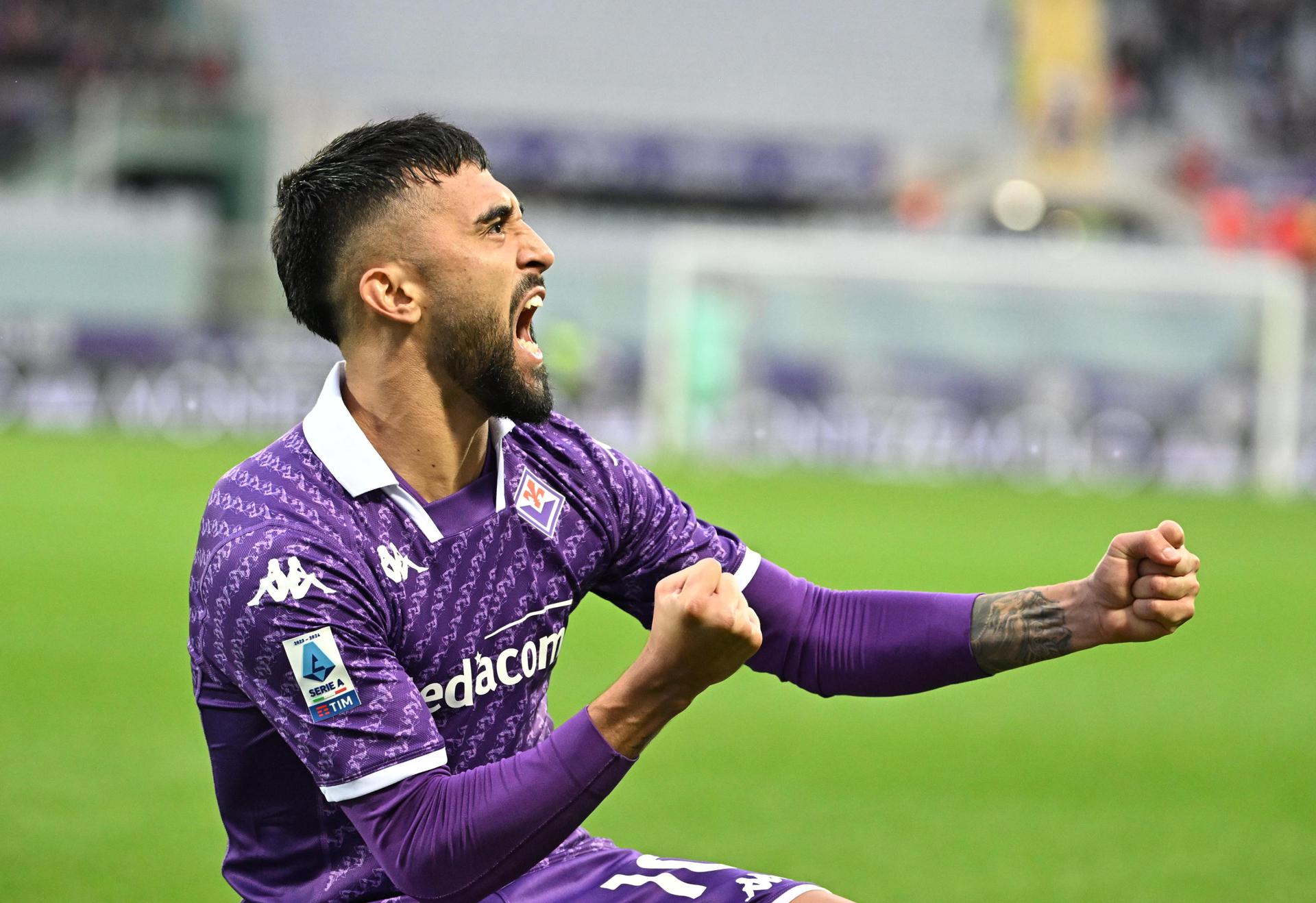 Fiorentina cortó su mala racha con victoria ante Bolognia en la Serie A
