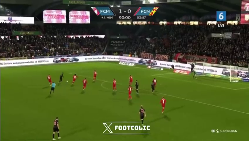 Darío Osorio anotó un golazo en victoria de Midtjylland en la Superliga de Dinamarca