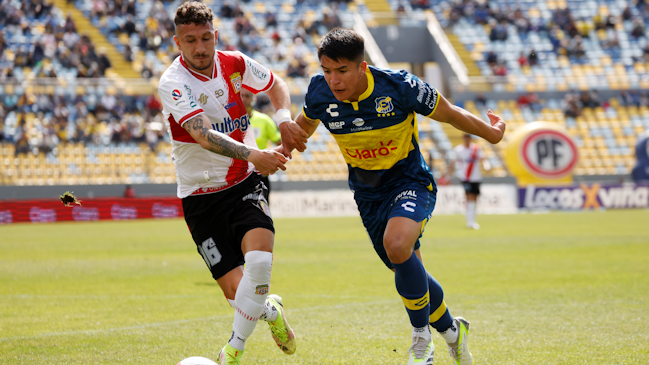 Curicó resistió con un jugador menos ante Everton pero sigue peligrando con el descenso