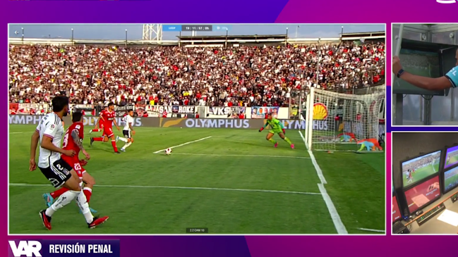 El polémico penal contra Marcos Bolados que terminó en el segundo gol de Colo Colo