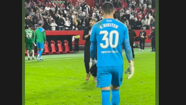 [VIDEO] El tremendo gesto de Claudio Bravo que se hizo viral