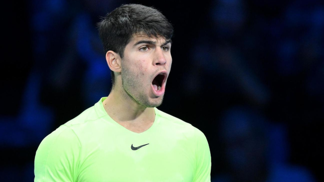 Alcaraz concretó su primera victoria en las Finales ATP a costa de Rublev