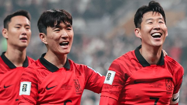 Son Heung-Min lideró victoria de Corea del Sur con un golazo