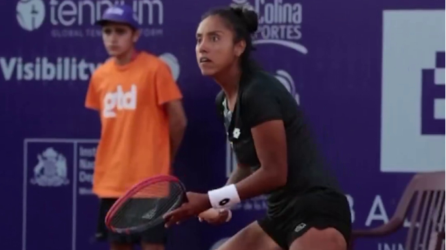 Daniela Seguel cayó ante Nadia Podoroska en octavos de la Copa LP Chile