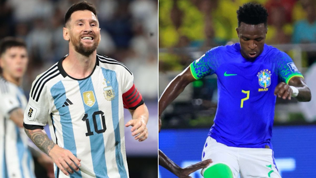 Argentina y Brasil volvieron a caer en una misma fecha de Clasificatorias por segunda vez en la historia