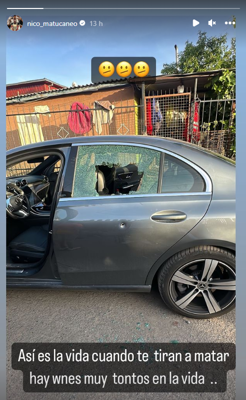 “Así es la vida cuando te tiran a matar”: Nicolás Maturana acusó violento ataque