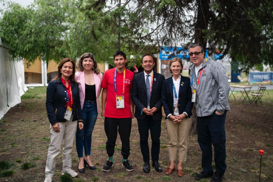 Comité evaluador de Olimpiadas Especiales se reunió con ministro Jaime Pizarro