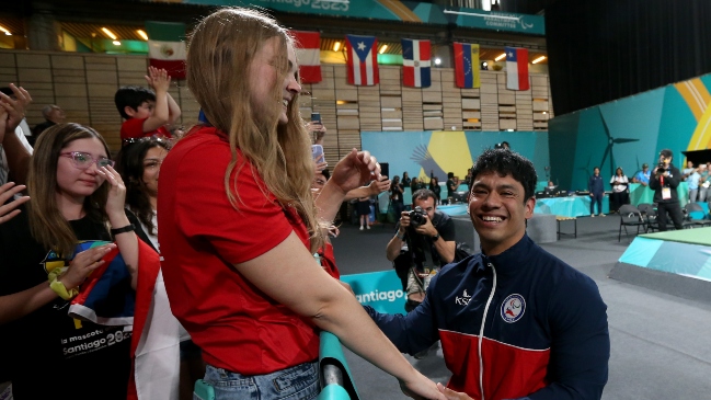 Carinao y su propuesta de matrimonio tras ganar oro: Quería que estos Juegos fueran de los dos