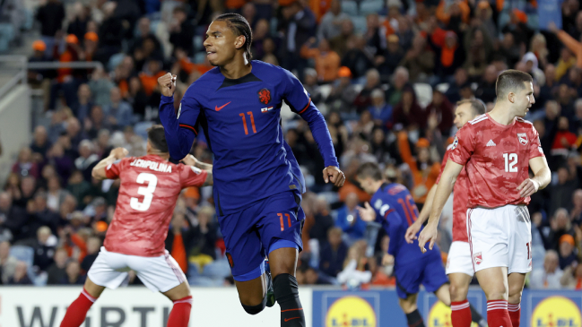 Países Bajos cerró las Clasificatorias a la Euro con arrolladora goleada a Gibraltar
