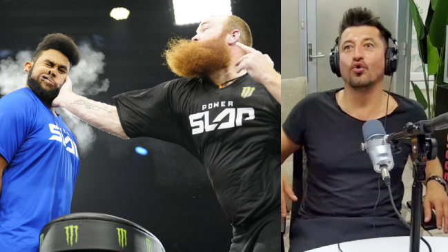 Nicolás Peric debutó como comentarista de Power Slap, el “Mundial de cachetadas”