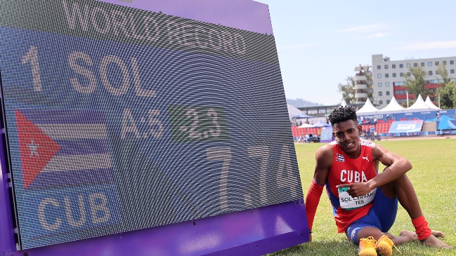 El cubano Yankiel Sol logró el segundo récord mundial en los Juegos Parapanamericanos
