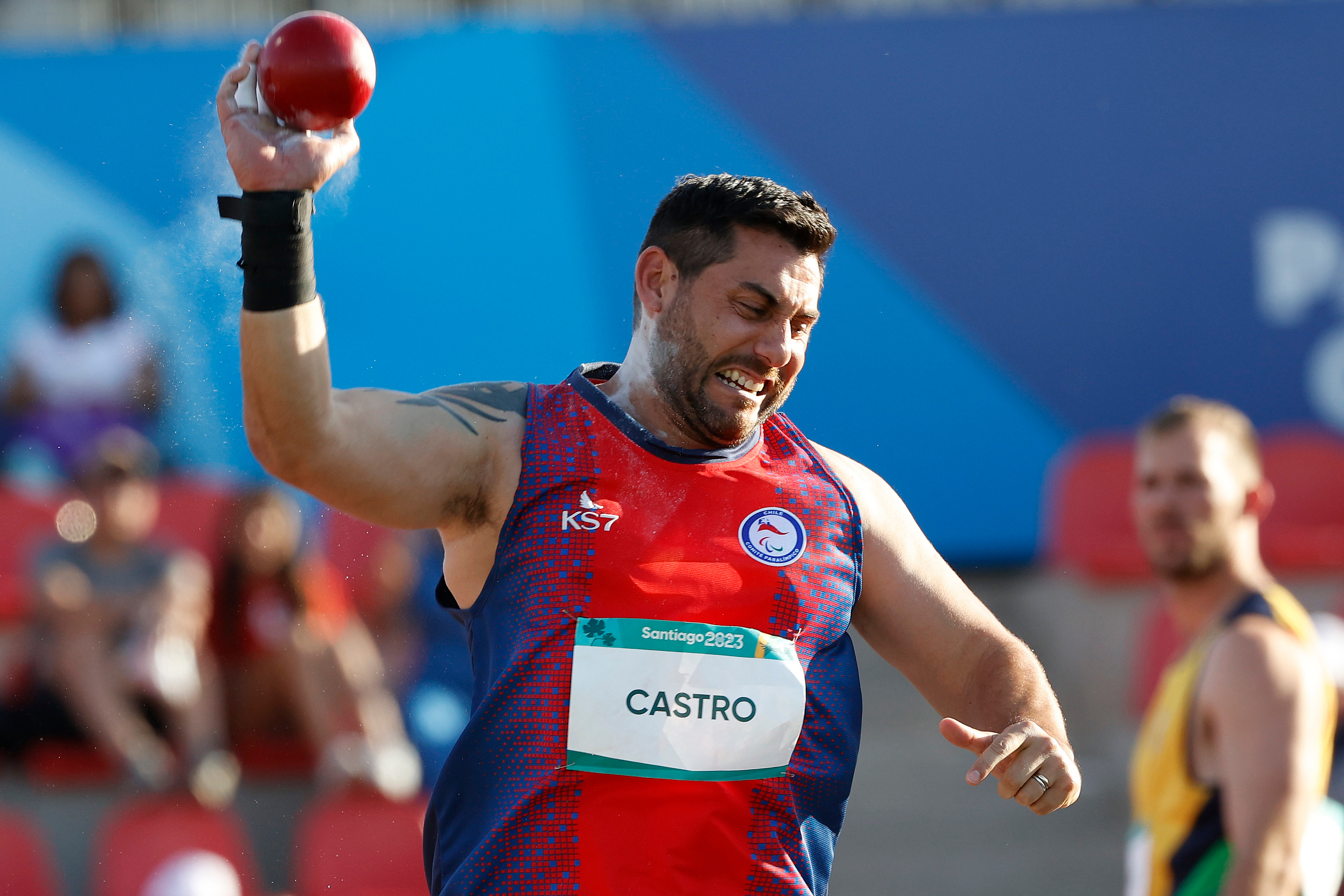 Nicolás Castro conquistó medalla de plata en lanzamiento de bala de los Parapanamericanos