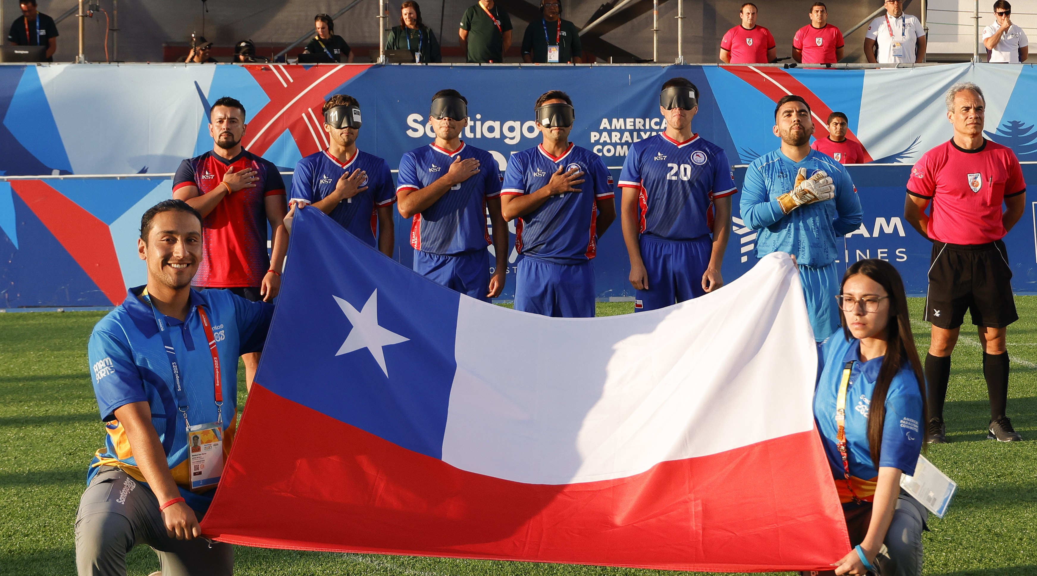 Chile empató con México y jugará por la medalla de bronce en el fútbol para ciegos