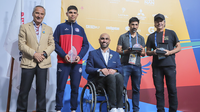 Ignacio Sepúlveda recibió el premio al Fair Play en los Juegos Parapanamericanos