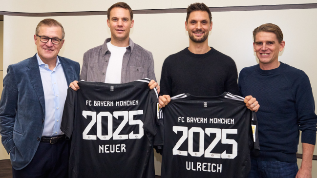 Bayern Munich renovó hasta 2025 a su capitán y portero Manuel Neuer