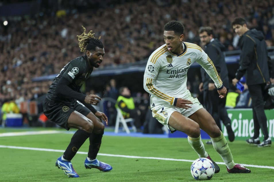 Jude Bellingham volvió a brillar con Real Madrid en sólido triunfo sobre Napoli en la Champions