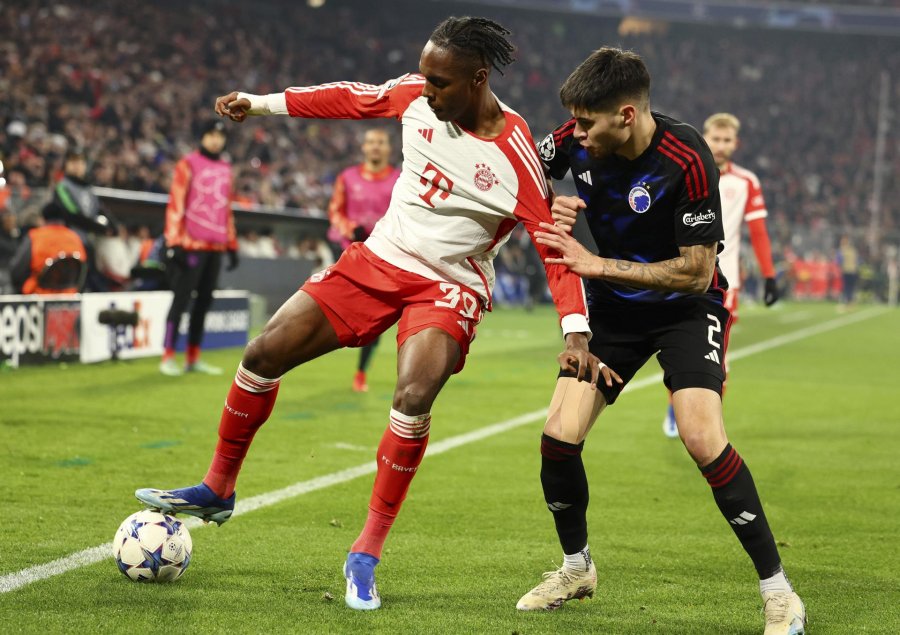 Copenhague rescató valioso empate ante Bayern Munich y luchará por la clasificación a octavos